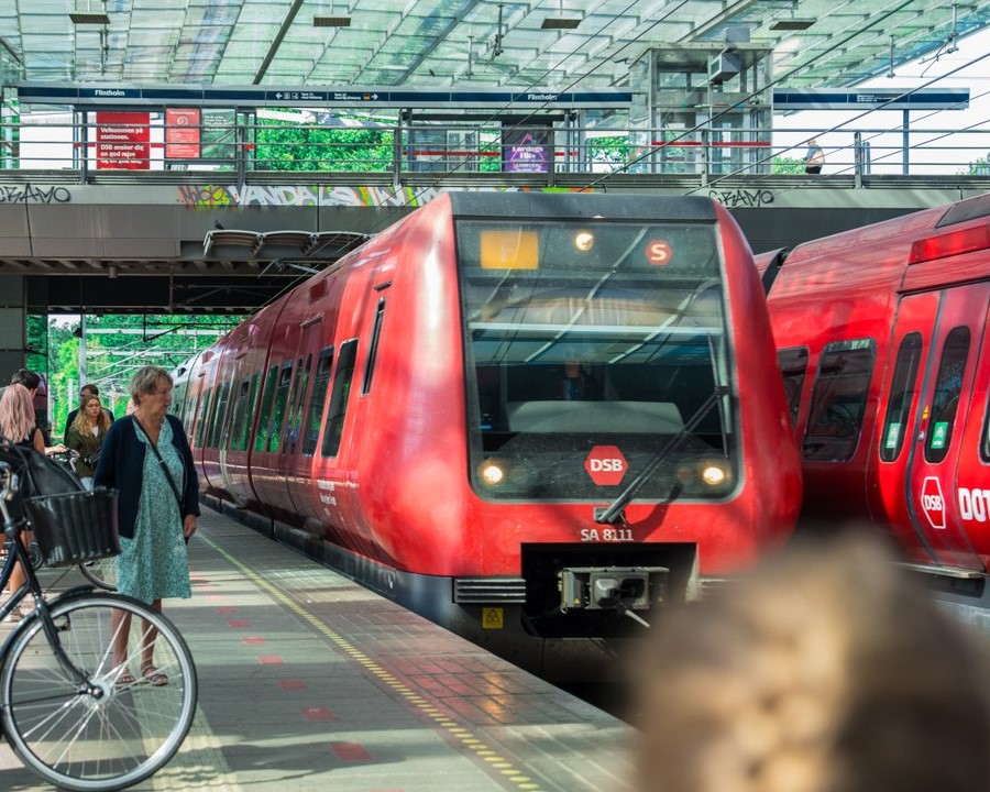 S-train at Flitholm Station