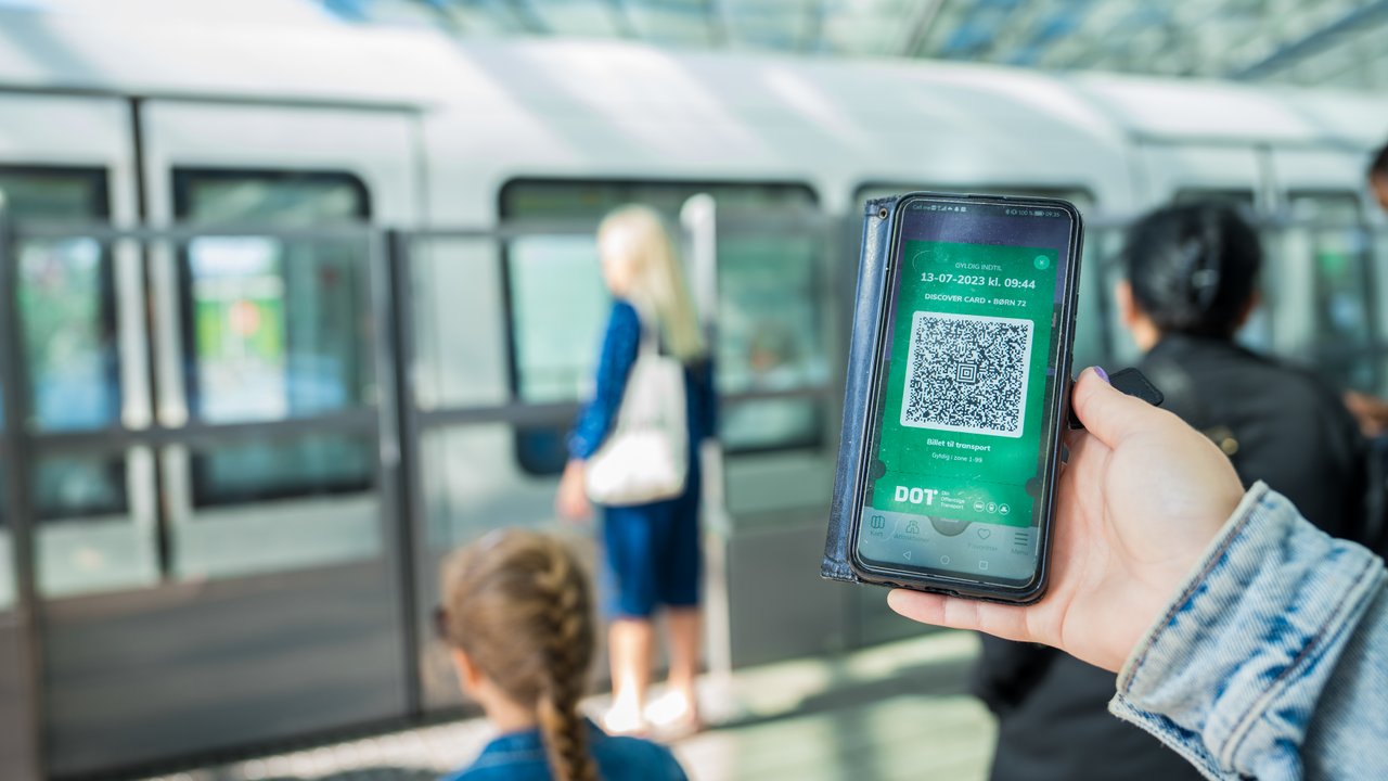 DISCOVER includes access to public transportation Copenhagen Card code used for public transportation